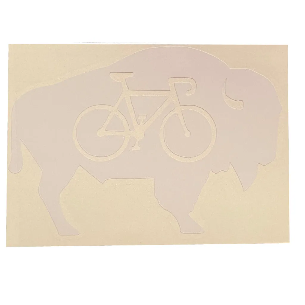 Bike Buffalo Decal