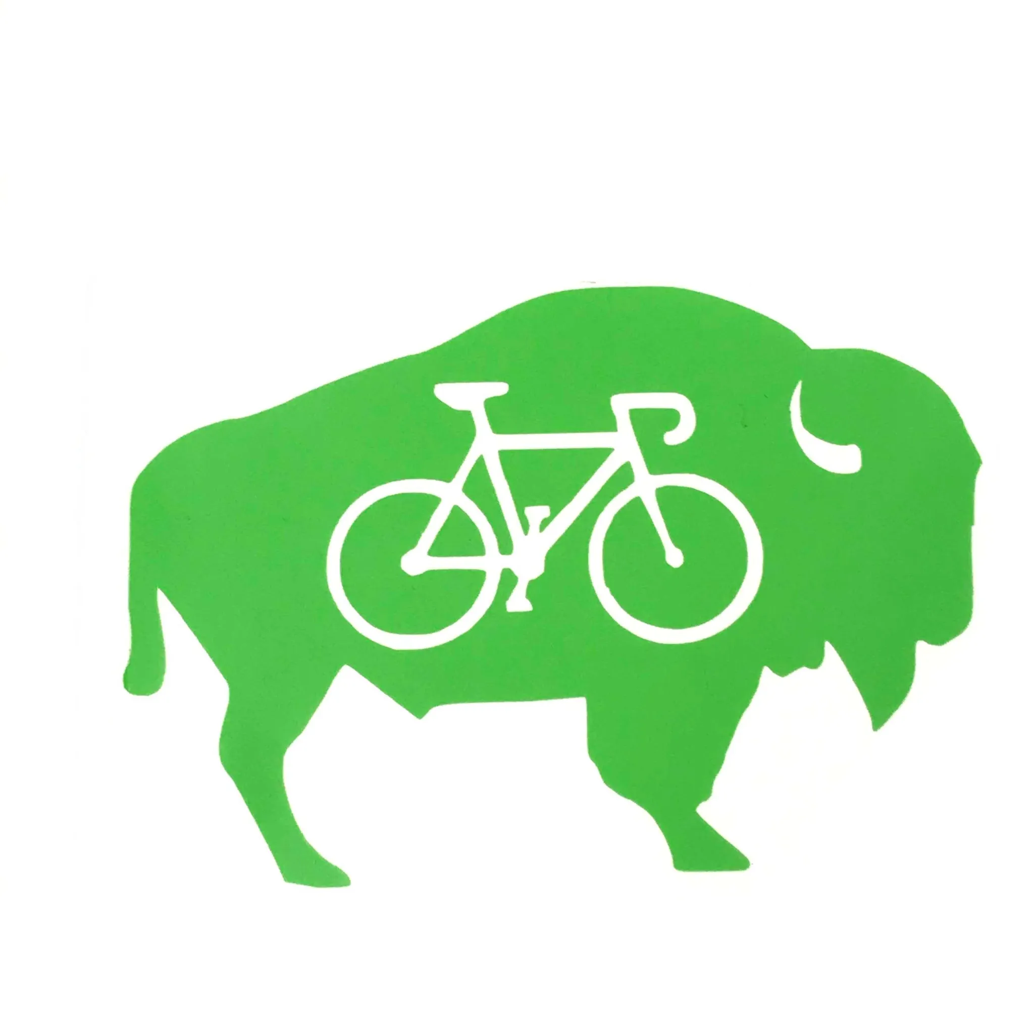 Bike Buffalo Decal
