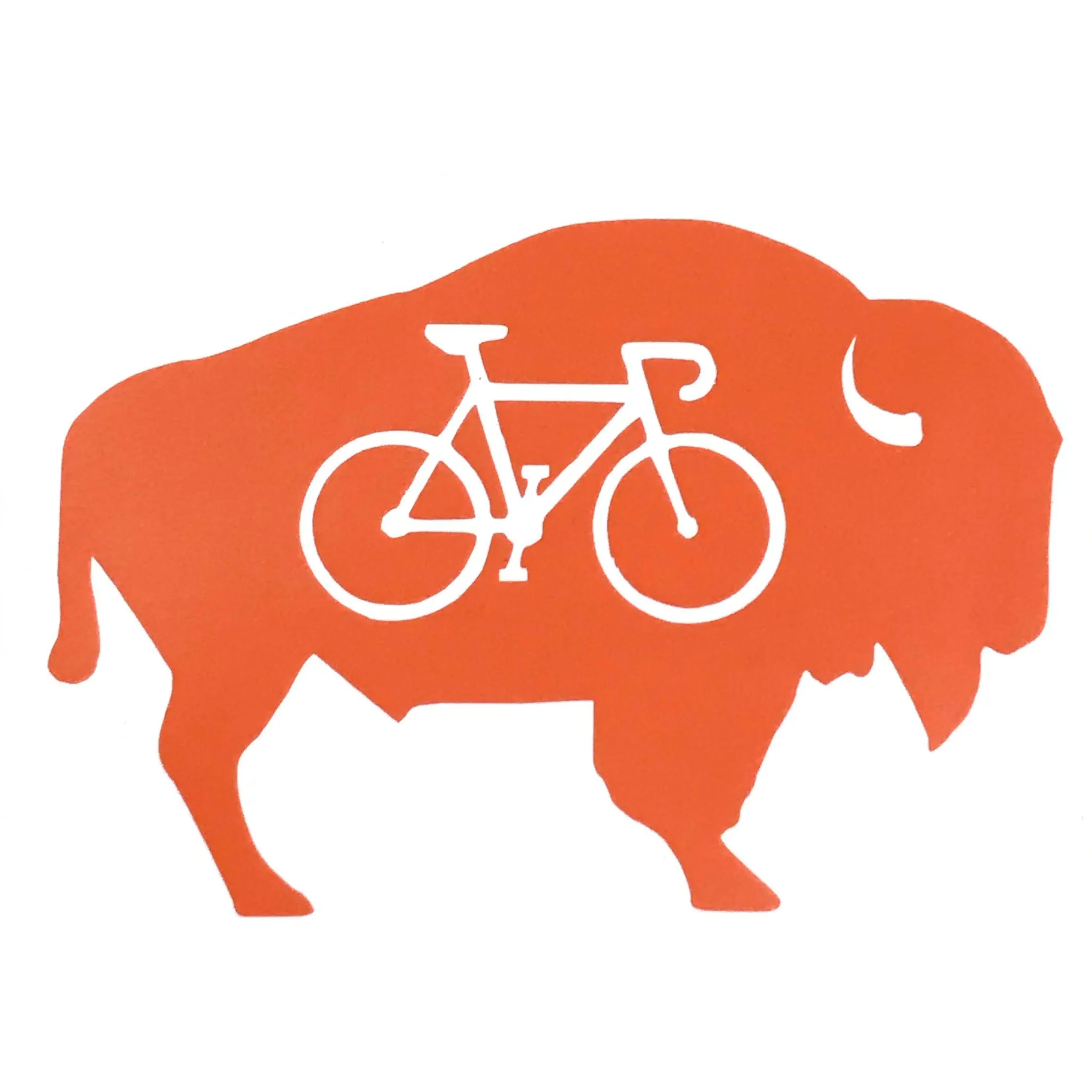 Bike Buffalo Decal