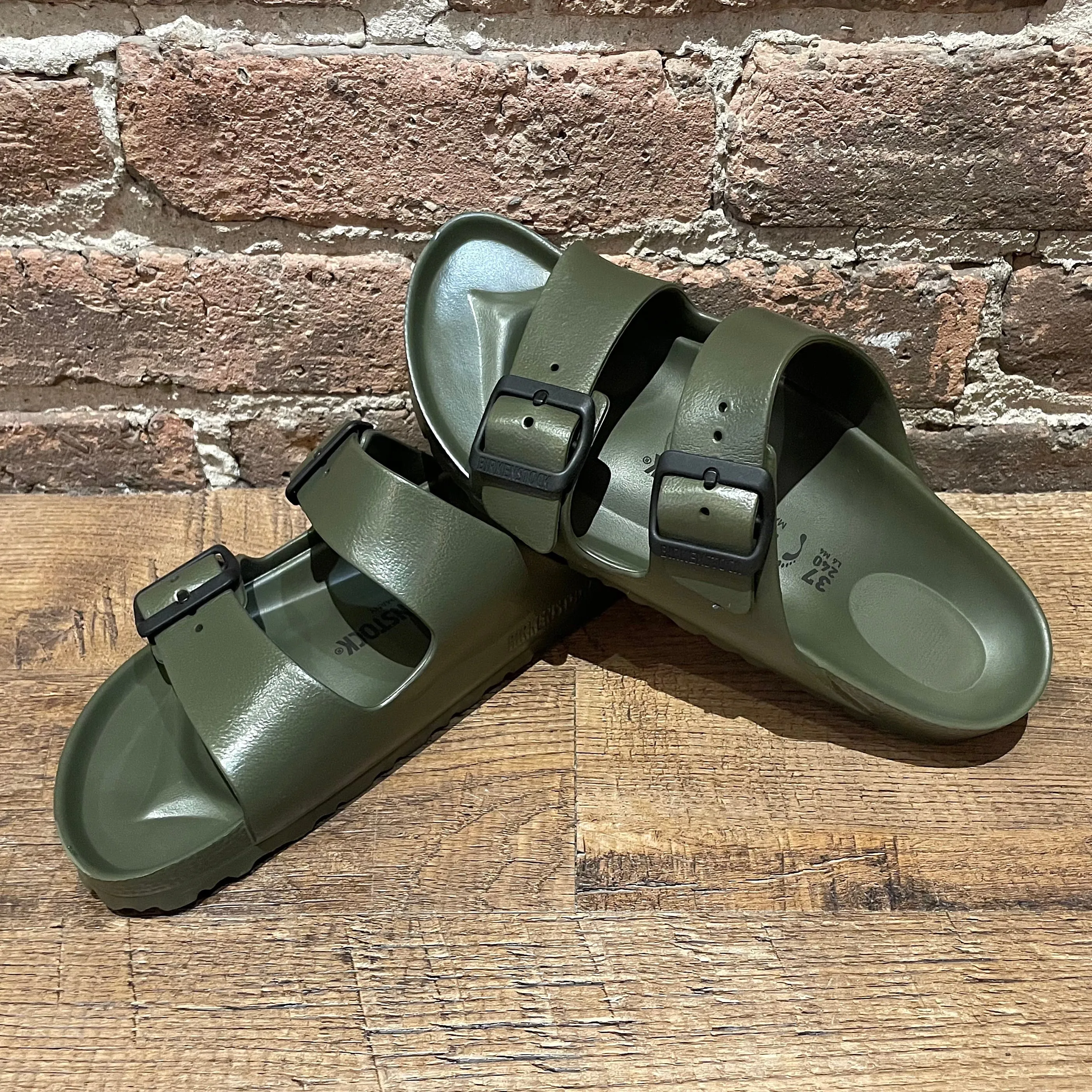Birkenstock Arizona EVA Khaki-Narrow Width