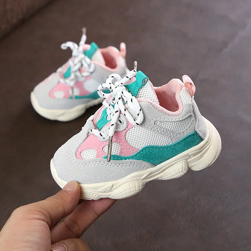 Breathable Mesh Soft Comfortable Infant Sneakers