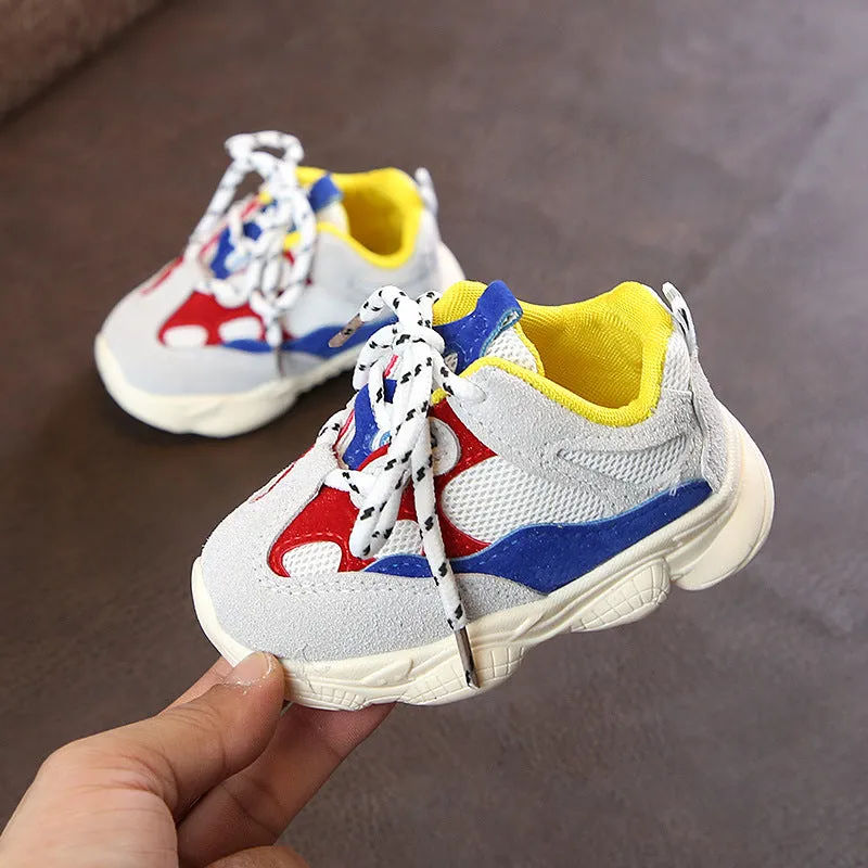 Breathable Mesh Soft Comfortable Infant Sneakers