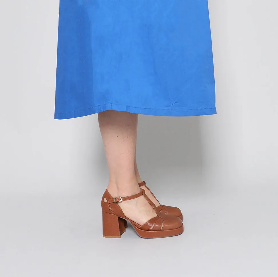 Chaza Tan Leather