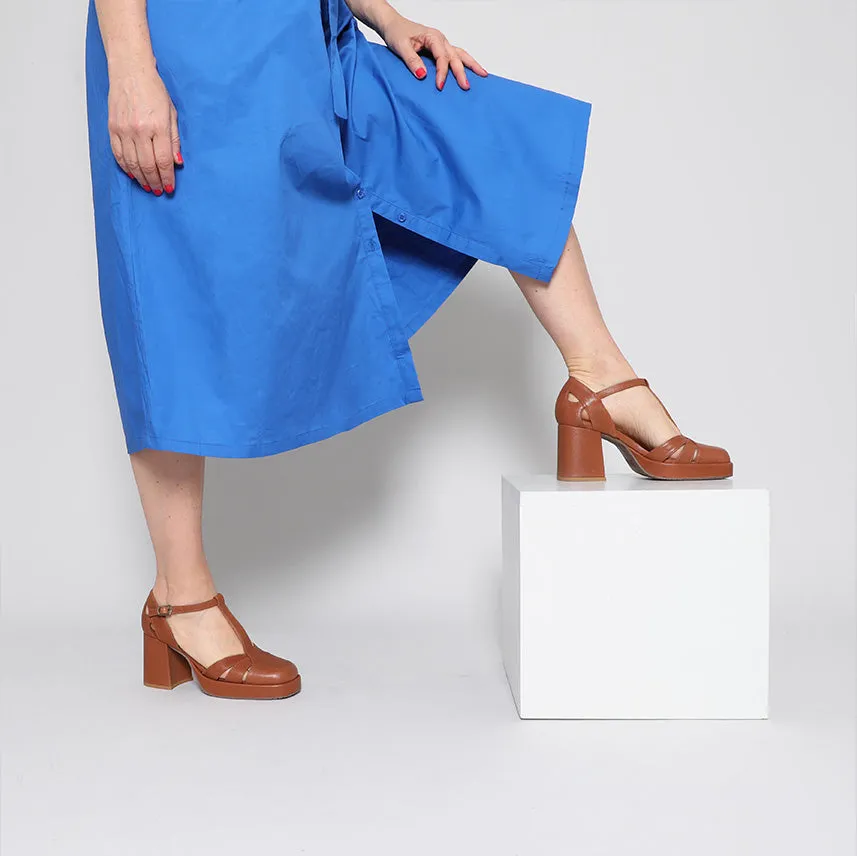 Chaza Tan Leather