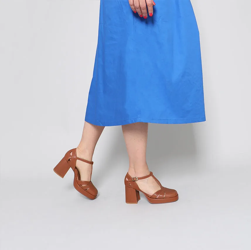 Chaza Tan Leather