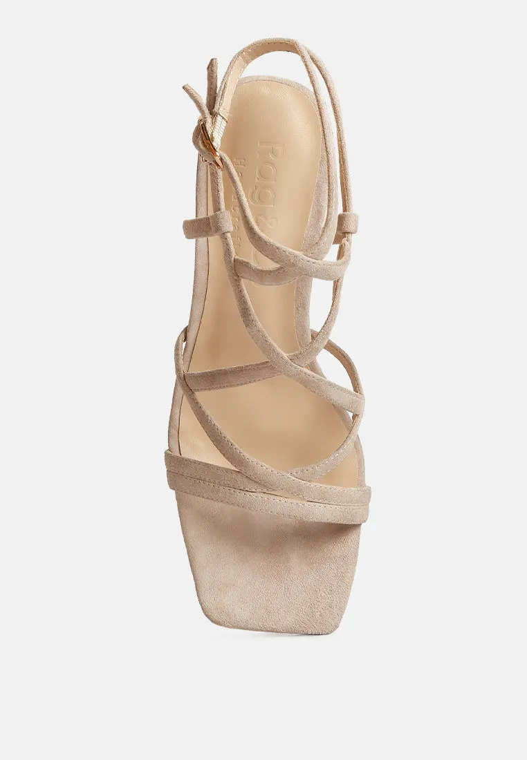 Fiorella Strappy Block Heel Sandals