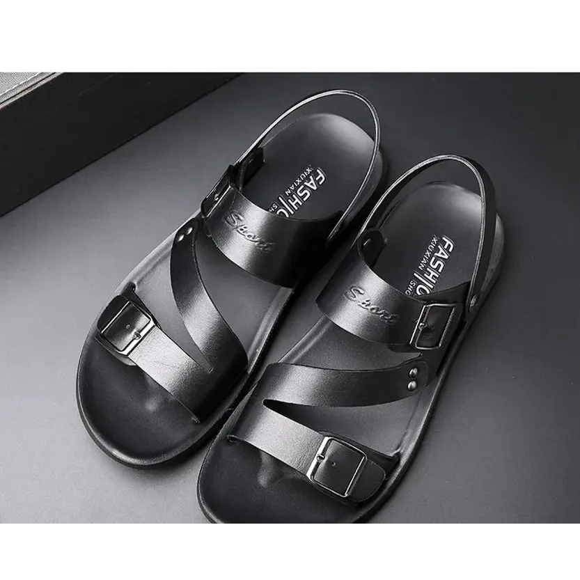 Funki Buys | Shoes | Men's Summer Fashion Leather Sandals