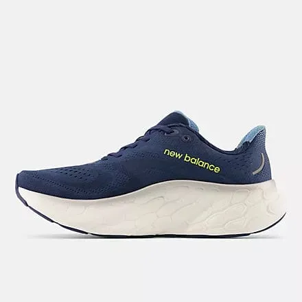 New Balance Men's More Foam v4 Running Shoes- Blue/Yellow