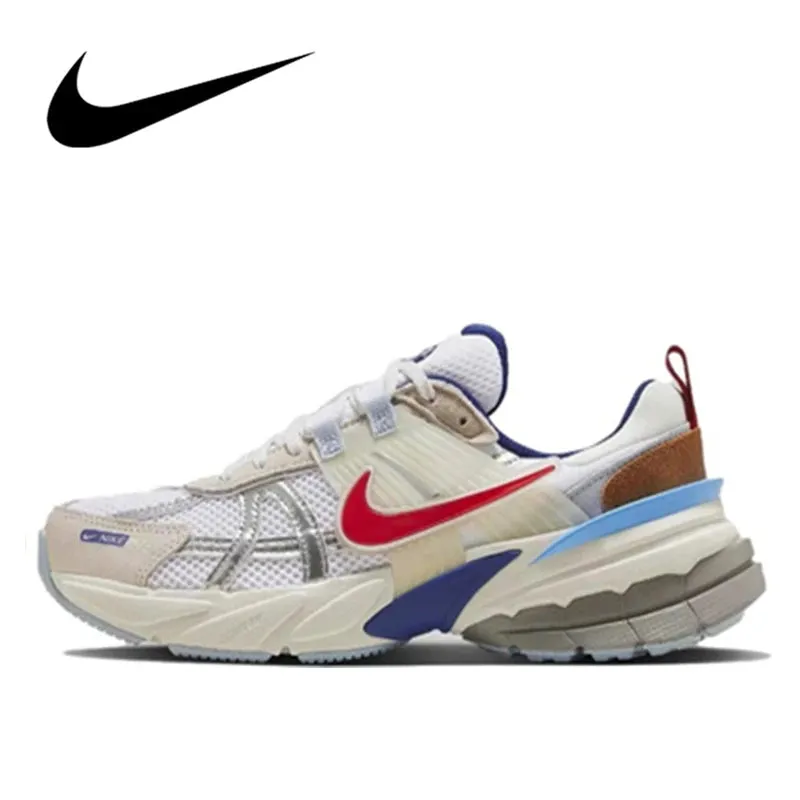 Nike Originals V2K Run Mesh Running Shoes – Breathable, Lightweight Cushioning, Casual Men & Women Outdoor Sport Sneakers