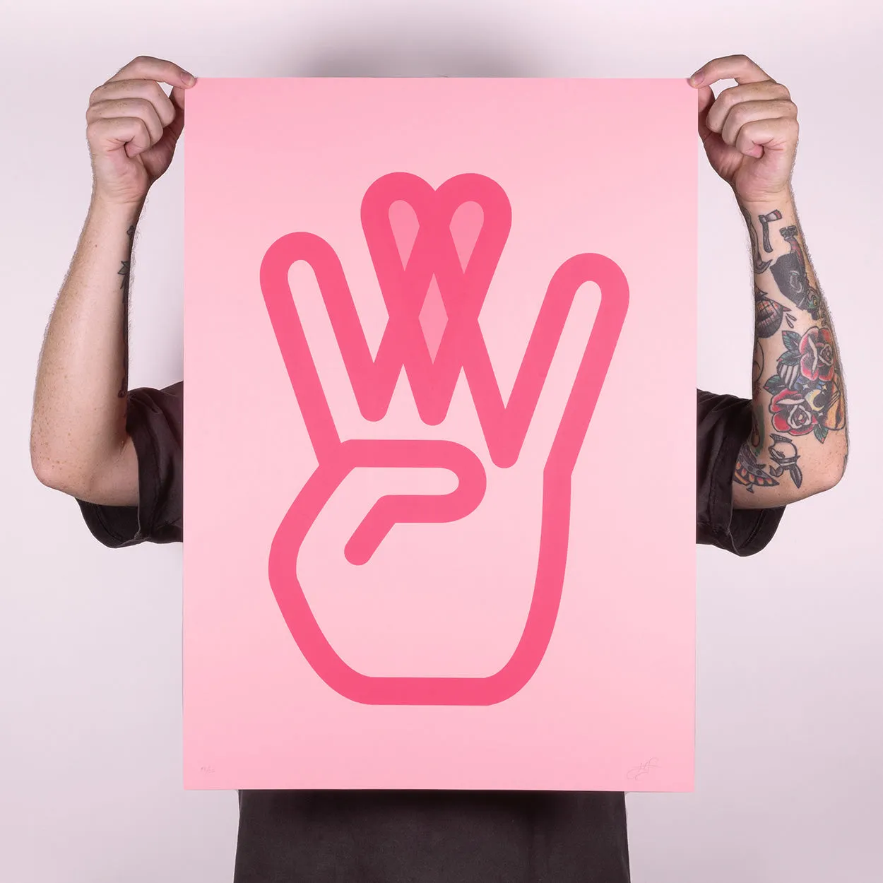 Original Westside Love Signed Serigraph