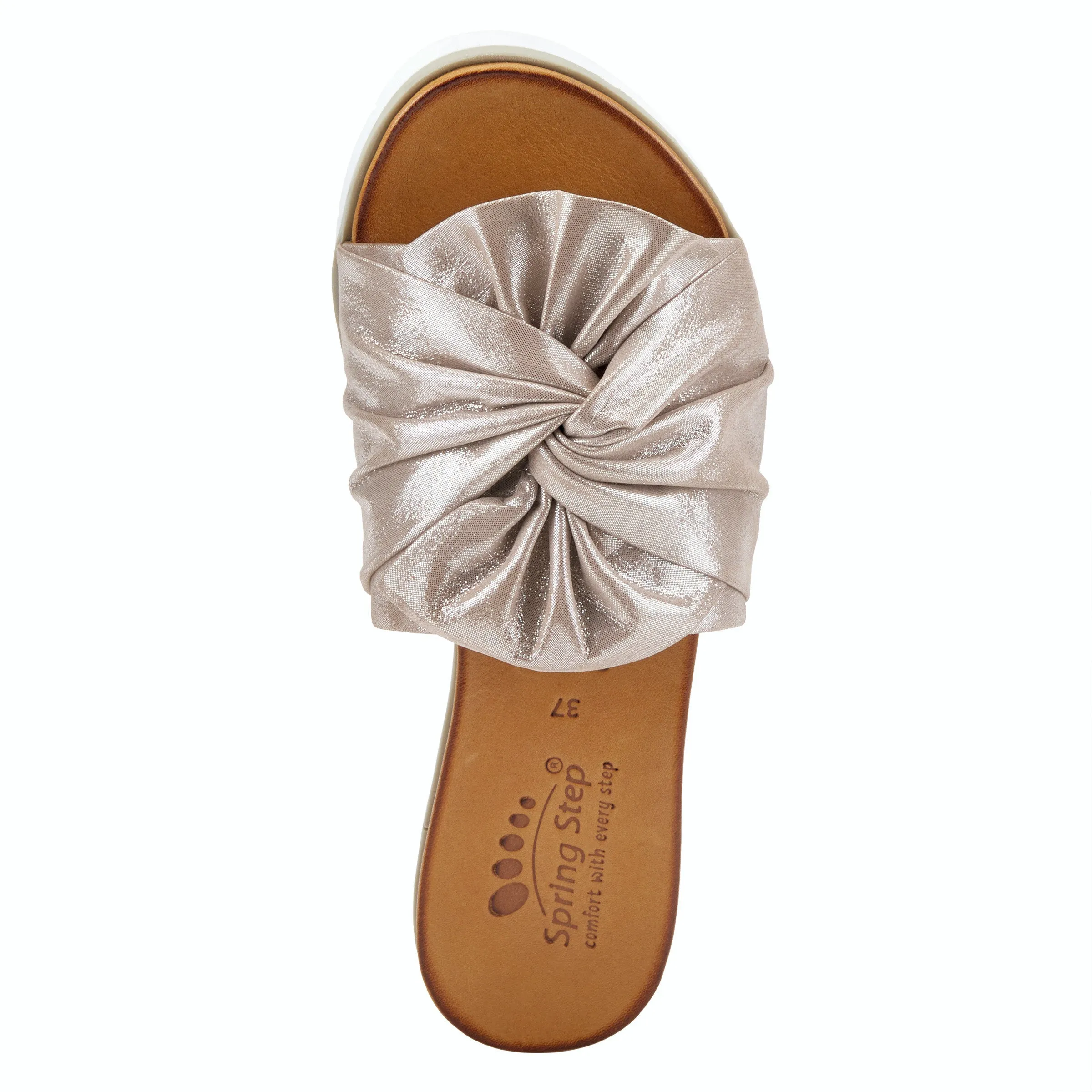 Spring Step LAVONA Leather Sandal Slide