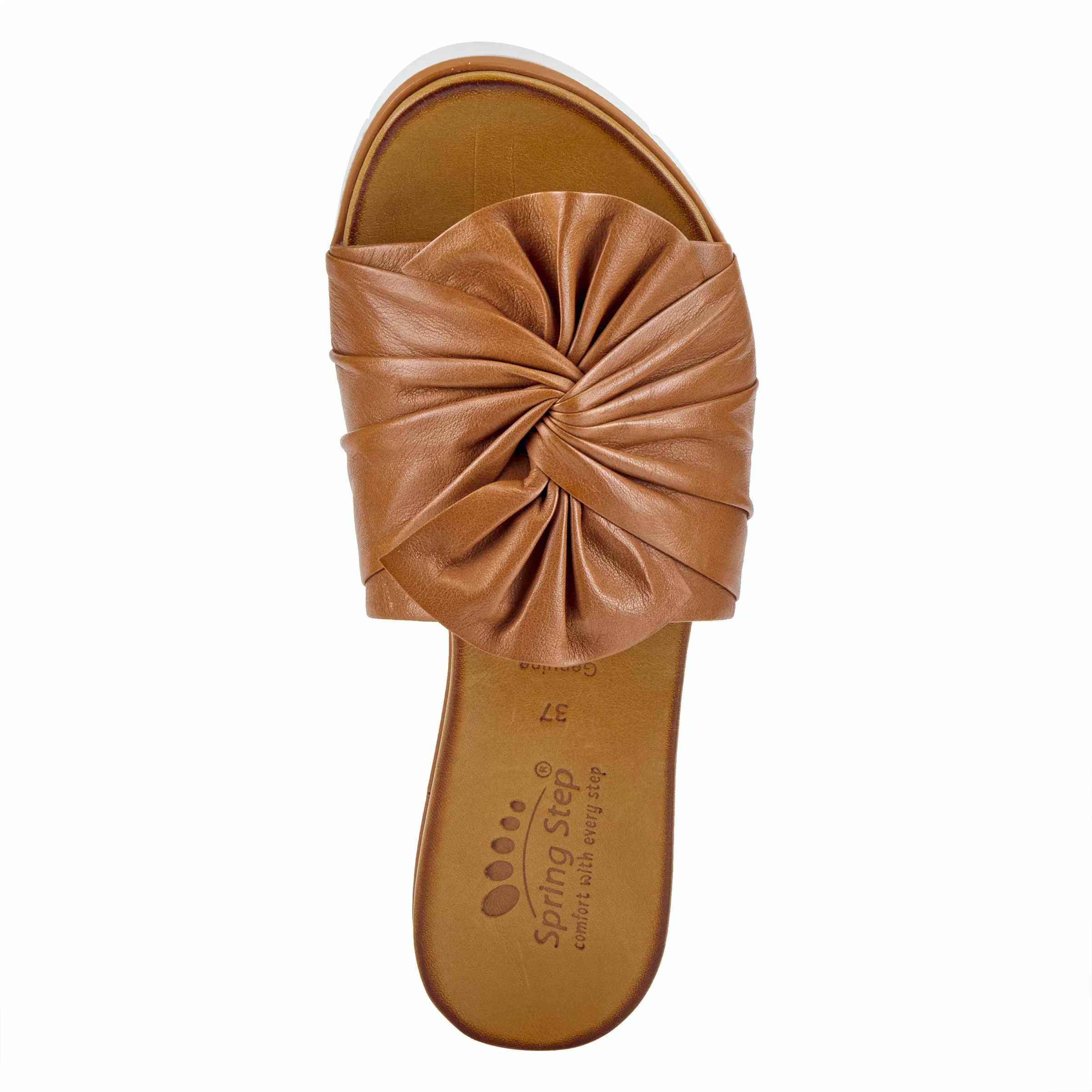 Spring Step LAVONA Leather Sandal Slide