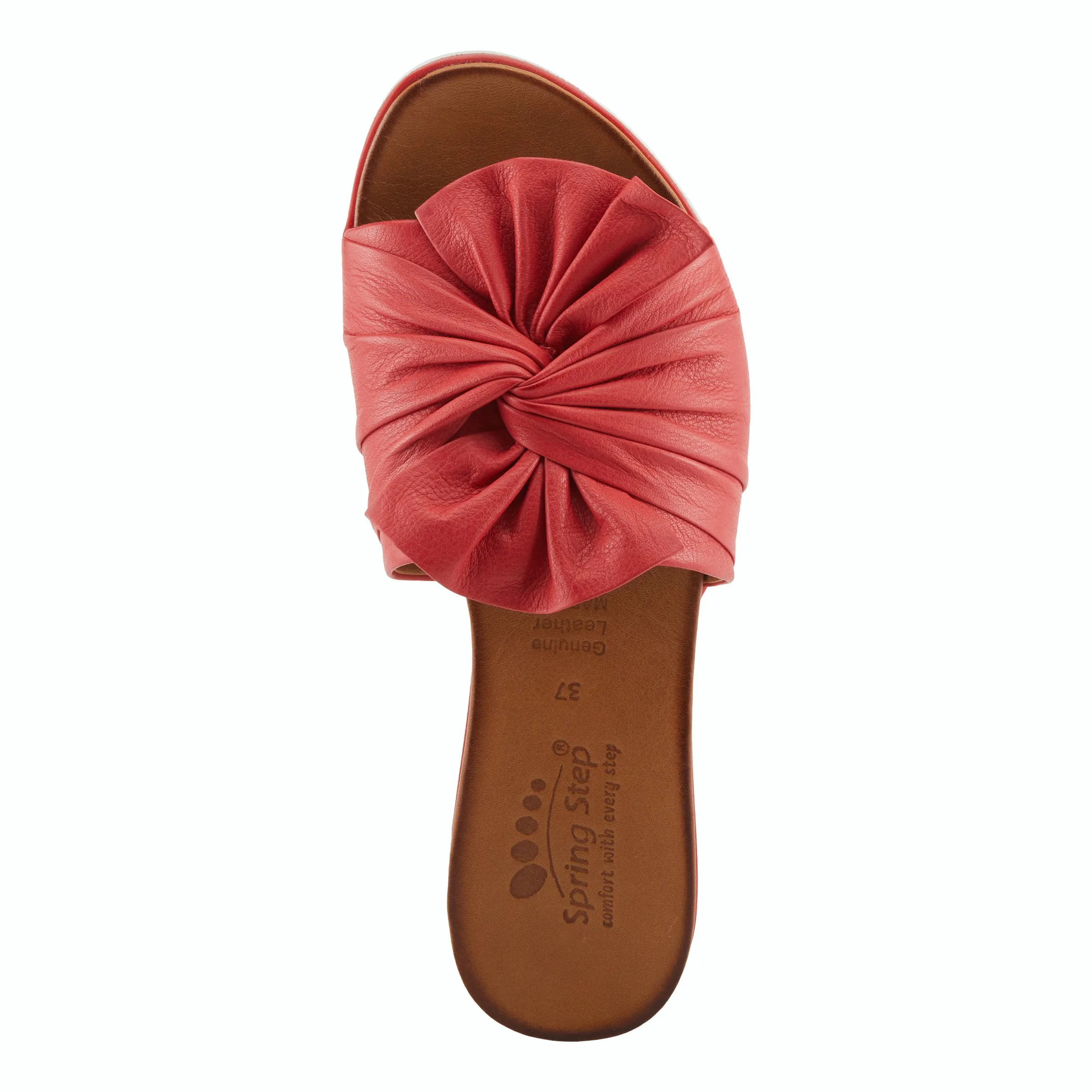 Spring Step LAVONA Leather Sandal Slide