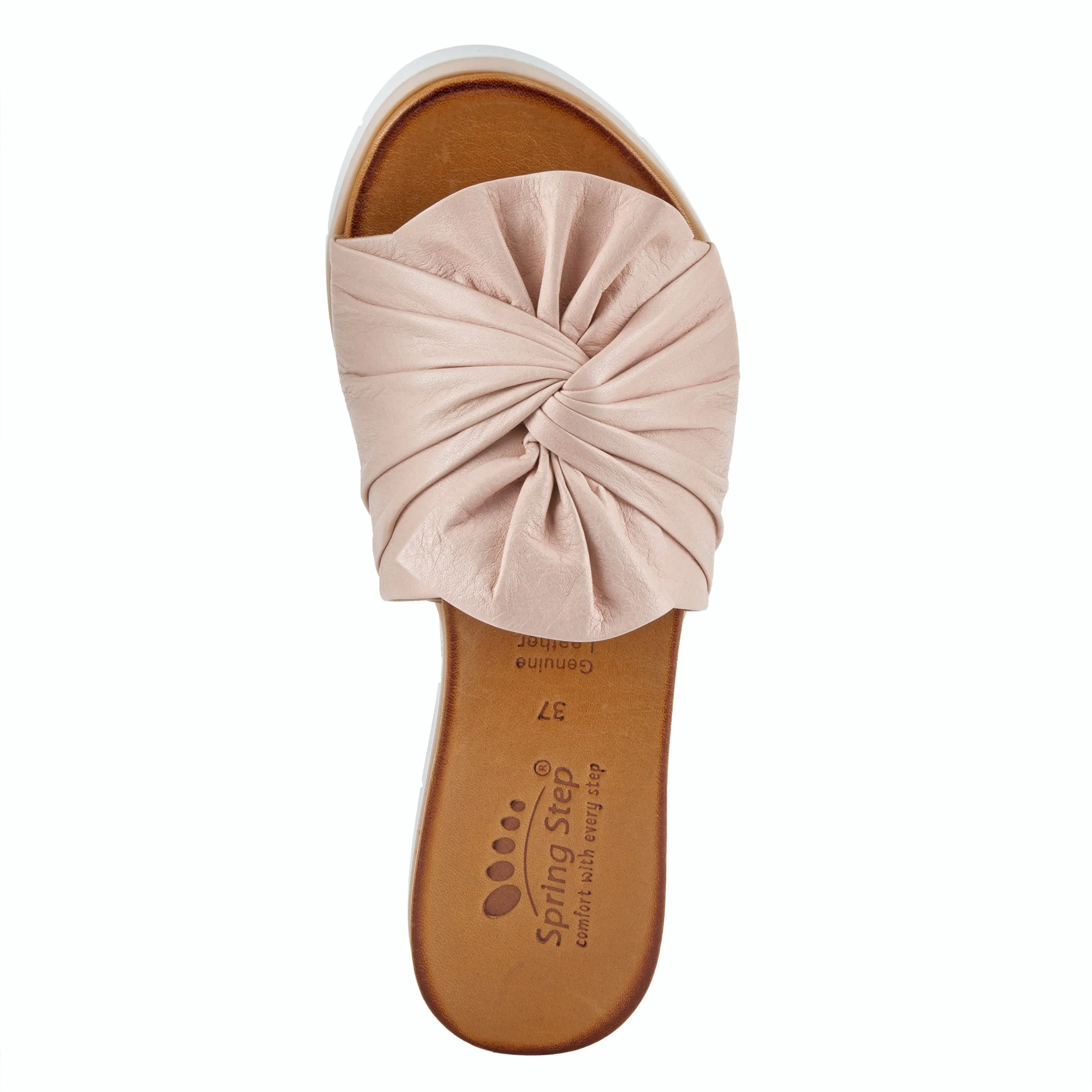 Spring Step LAVONA Leather Sandal Slide