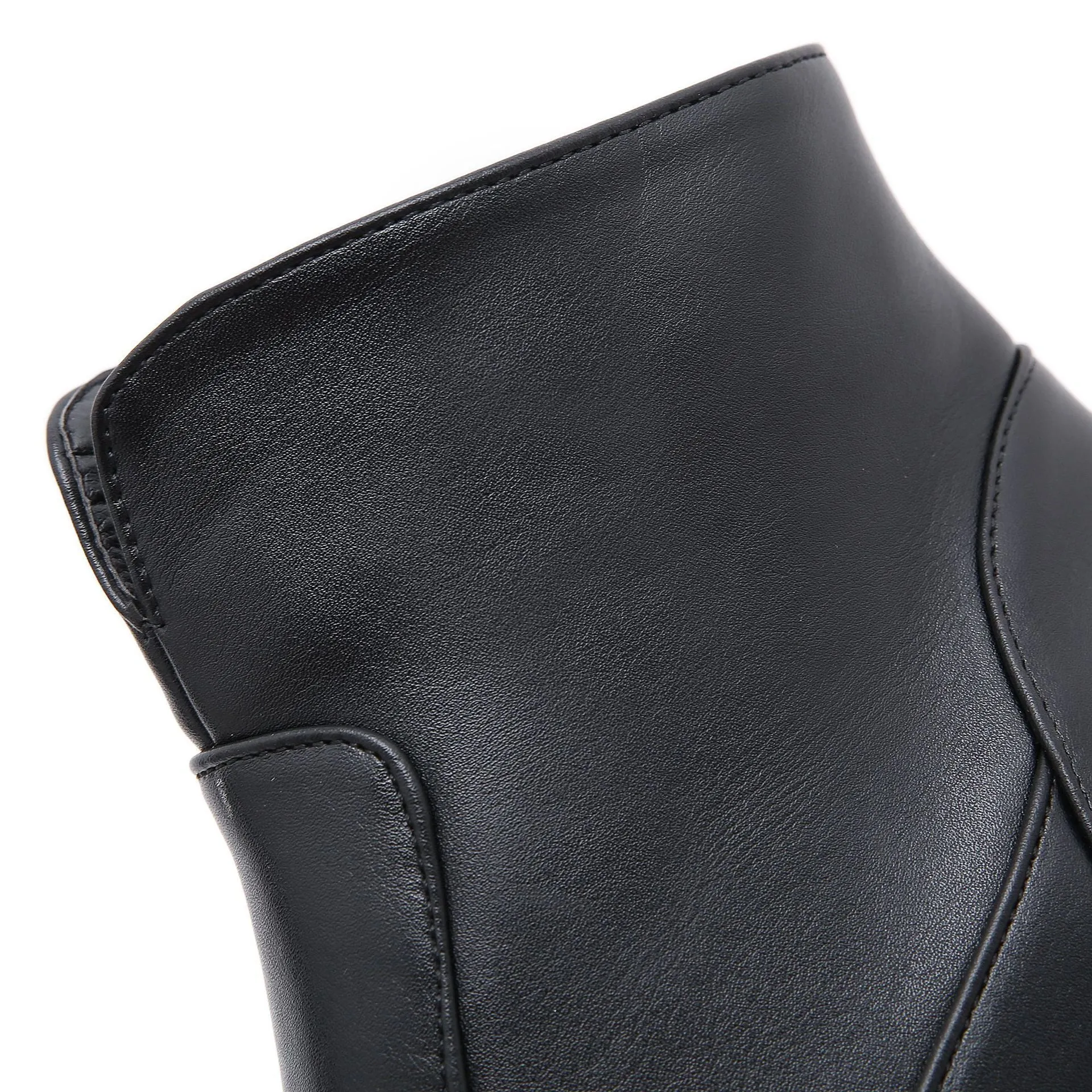 Women's high heeled thick platform booties nightclub party high heels ankle boots